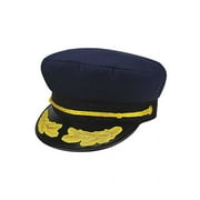 Top Headwear Boat Captain Hat - Navy