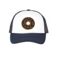 thumbnail image 1 of Top Headwear Boys Girls Donut Hat - Youth Snapback Trucker Cap, Navy/White, 1 of 2