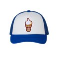 thumbnail image 1 of Top Headwear Boys Girls Ice Cream Hat - Youth Snapback Trucker Cap, Royal/White, 1 of 2