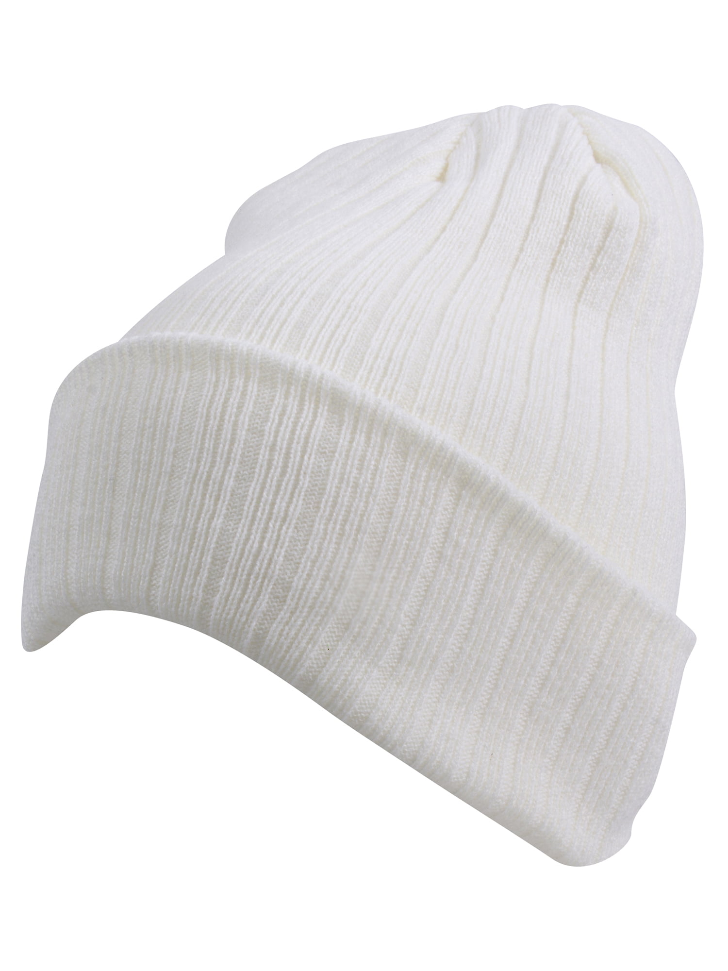 White Cable Knit Beanie Hat Heated Cable Knit Beanie - Cream – Fieldsheer main image 4