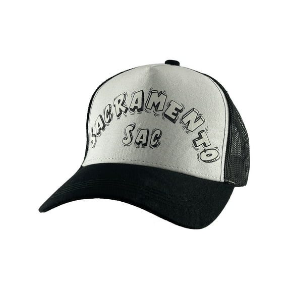 Top Headwear City Graffiti Adjustable Trucker Hat - Sacramento