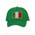 thumbnail image 1 of Top Headwear Country Italy Flag Hat - Italian Patriotic Snapback Trucker Cap Kelly Green, 1 of 2