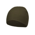 thumbnail image 1 of Top Headwear Cuffless Beanie For Men Women, Unisex Short Beanies Skull Cap, Olive Green, 1 of 5