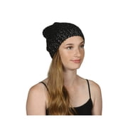 Top Headwear Diamond Sparkle Cuffless Beanie
