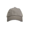 thumbnail image 1 of Top Headwear Distressed  Wash Herringbone Trucker Hat, Khaki, 1 of 4