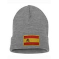 thumbnail image 1 of Top Headwear Espana Spain Beanie - Men's Womens Long Winter Cuff Beanie Cap, Heather Grey, 1 of 1