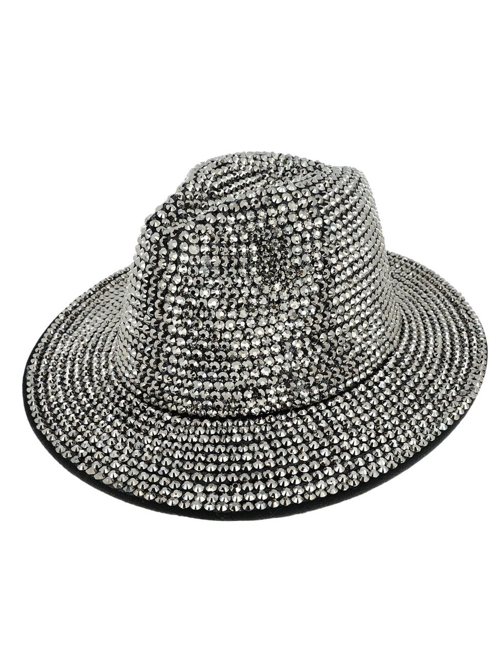 Rhinestone fedora hat.” 2Chique Boutique Women main image 2