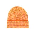 thumbnail image 1 of Top Headwear Fashion Half Rhinestone Cuffed Beanie - Orange, 1 of 2
