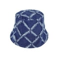 thumbnail image 1 of Top Headwear Fashion Vintage Jean Denim Bucket Hat - Dark Denim, 1 of 1