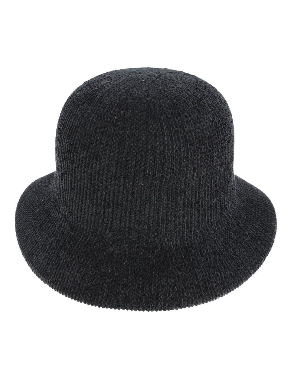 Top Headwear Fashion Wide Brim Corduroy Bucket Hat - Black Top Headwear Fashion Wide Brim Corduroy Bucket Hat - Black
