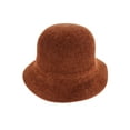 thumbnail image 1 of Top Headwear Fashion Wide Brim Corduroy Bucket Hat - Brown, 1 of 1