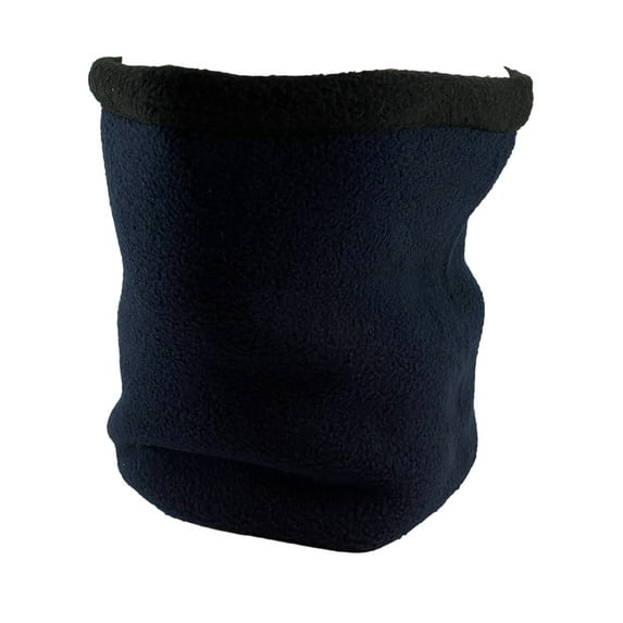 Top Headwear Fleece Convertible Neck Gaiter - Navy