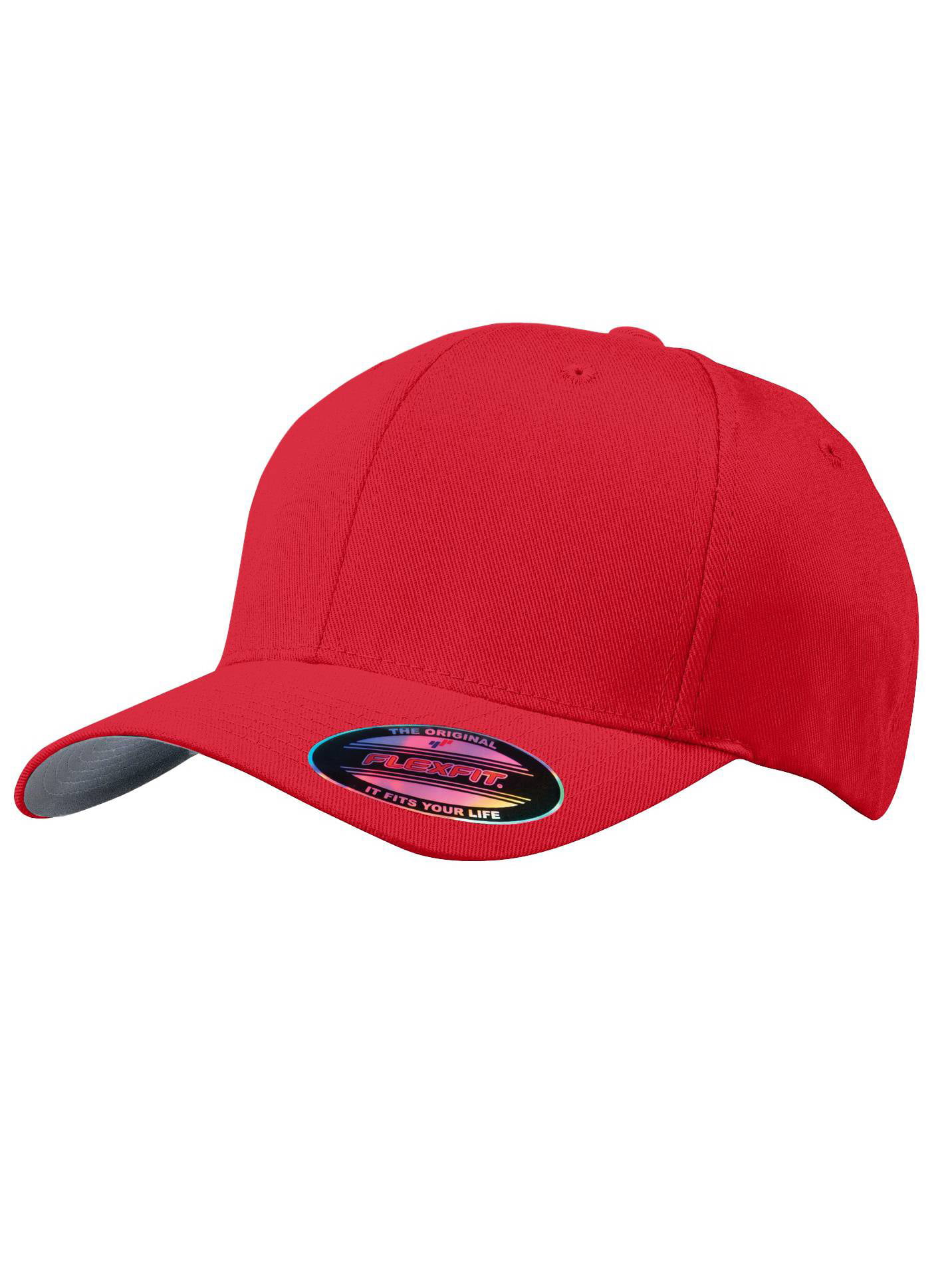 Top Headwear Flex Fit Baseball Cap - Red - Large/X-Large