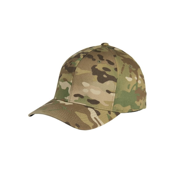Top Headwear Flexible Structured Baseball Cap - Multi-Camo - S/M