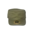 thumbnail image 1 of Top Headwear GI Brass Adjustable Cadet Cap, Olive, 1 of 4
