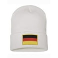 thumbnail image 1 of Top Headwear Germany Beanie - Men's Womens Long Winter Cuff Beanie Cap, White, 1 of 2