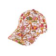 thumbnail image 1 of Top Headwear Graphic Cartoon Owl Print Fashion Baseball Cap, White, 1 of 1