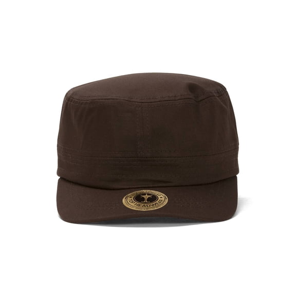 Top Headwear Grenadier Adjustable Basic Cadet GI Cap - Brown