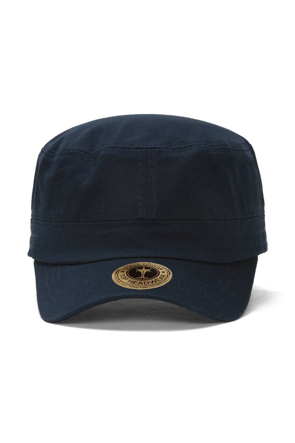 Top Headwear Grenadier Adjustable Basic GI Cadet Cap - Navy
