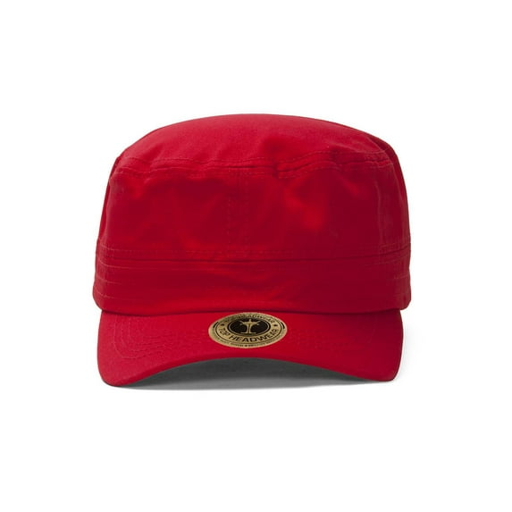 Top Headwear Grenadier Adjustable Basic GI Cadet Cap - Red
