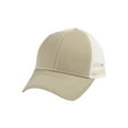 thumbnail image 1 of Top Headwear Heavy Cotton Twill Trucker Cap - Khaki/Beige, 1 of 4