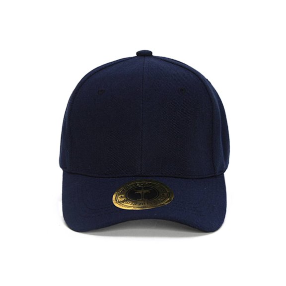 Top Headwear Hook & Loop Adjustable Cap - Navy
