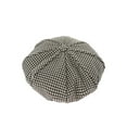 thumbnail image 1 of Top Headwear Houndstooth 3-Tone Beret Hat - Brown Mix, 1 of 1