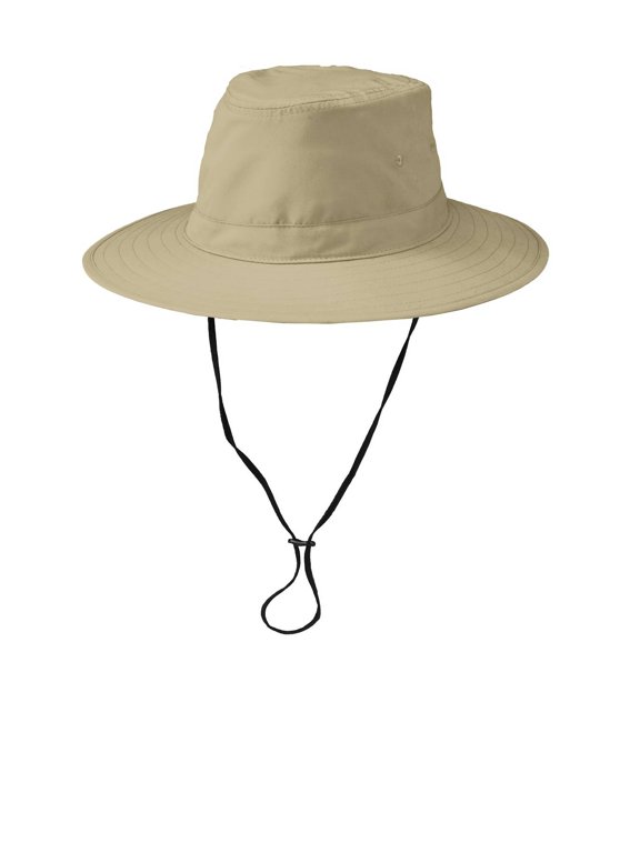Top Headwear Lifestyle Brim Hat - Stone - Small/Medium