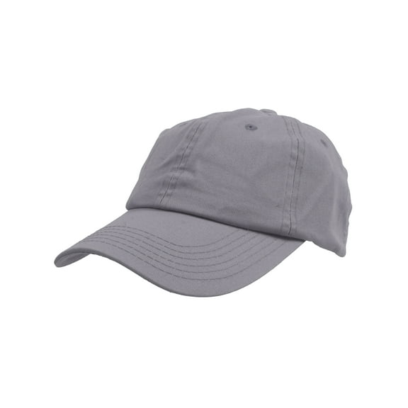 Top Headwear Low Profile Adjustable Baseball Cap - Light Grey
