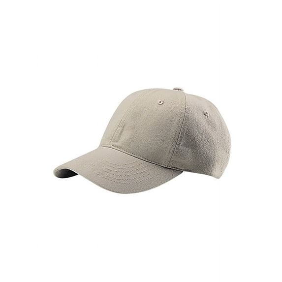 Top Headwear Low Profile Brush Cotton Twill Cap - Light Olive