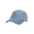 thumbnail image 1 of Top Headwear Low Profile Denim Garment Washed Cap - Light Blue, 1 of 4