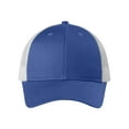 thumbnail image 1 of Top Headwear Low-Profile Snapback Trucker Cap - True Blue Heather/Silver Mist, 1 of 3