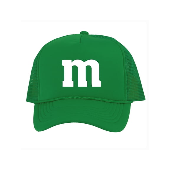 Top Headwear M Hat Costume Cosplay Snapback Mens Trucker Cap Kelly Green