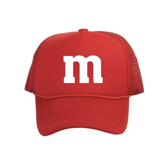 Top Headwear M Hat Costume Cosplay Snapback Mens Trucker Cap Red
