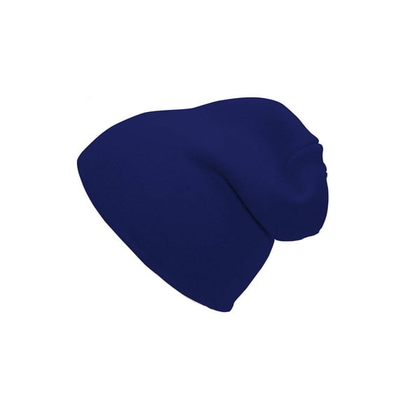 Top Headwear Medium Cuffless Beanie - Royal
