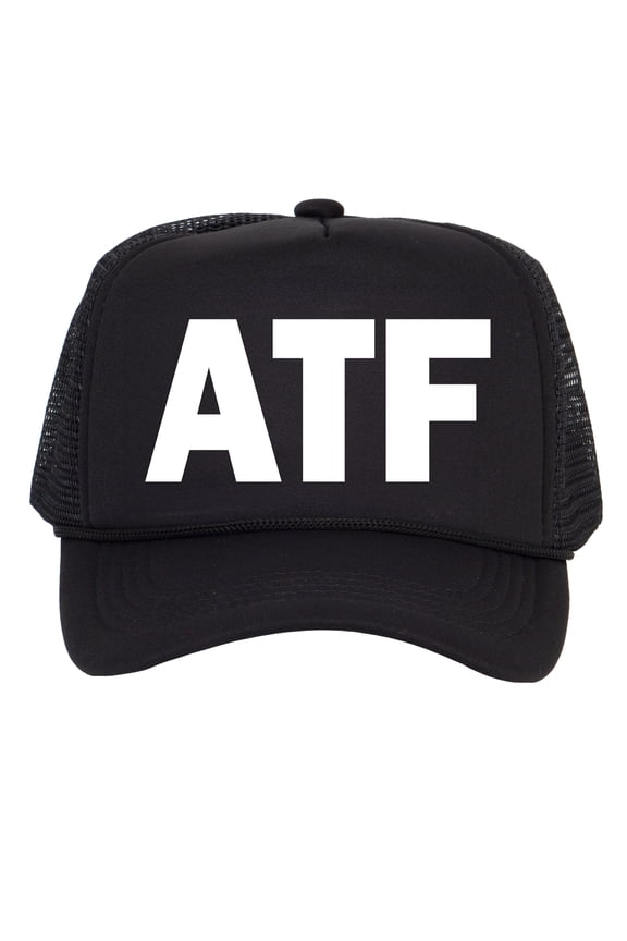 Top Headwear Men's ATF Trucker Hat - Snapback Law Enforcement Costume Cosplay Cap
