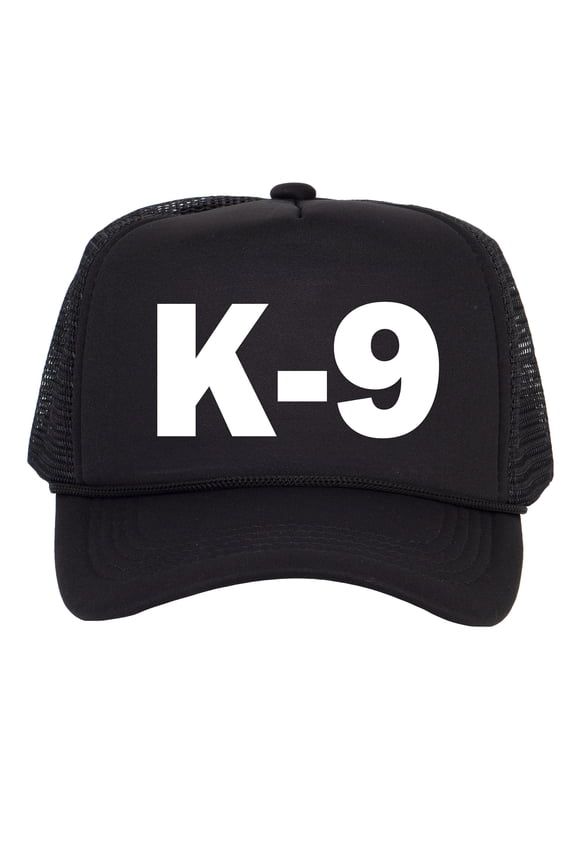 Top Headwear Men's K-9 Trucker Hat - Snapback Law Enforcement Costume Cosplay Cap