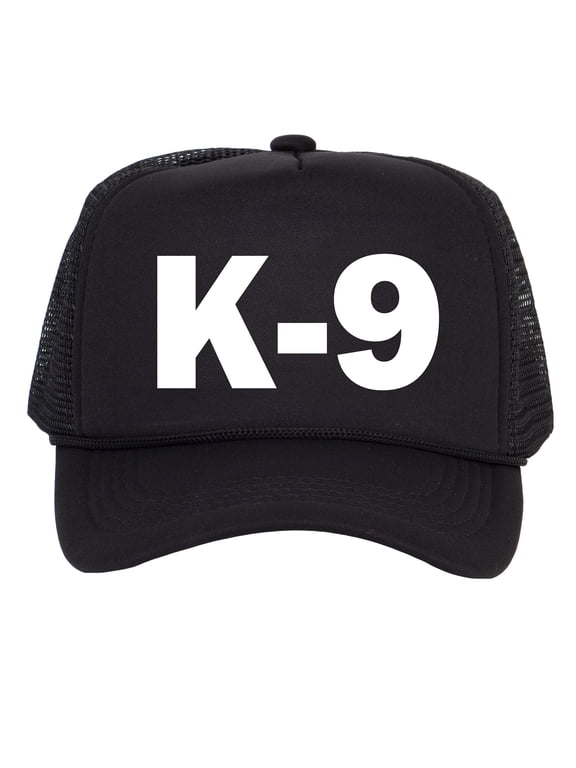Top Headwear Men's K-9 Trucker Hat - Snapback Law Enforcement Costume Cosplay Cap