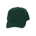 thumbnail image 1 of Top Headwear  Men's Plain Baseball Cap - Adjustable Solid Color Ball Hat For Men or Women Forest Green, 1 of 4