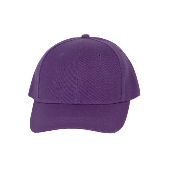 Top Headwear  Men's Plain Baseball Cap - Adjustable Solid Color Ball Hat For Men or Women Purple