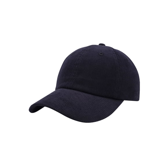 Top Headwear Mens Corduroy Vintage Dad Hat - Comfortable Timeless Cap, Navy