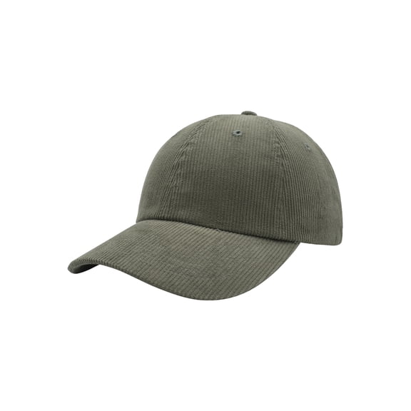 Top Headwear Mens Corduroy Vintage Dad Hat - Comfortable Timeless Cap, Olive