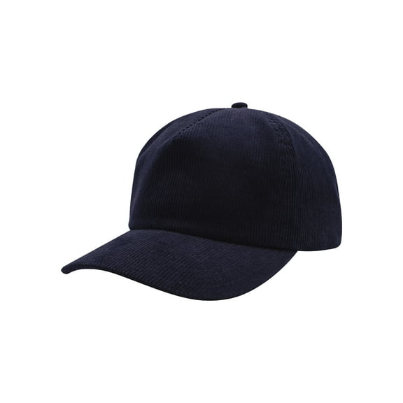Top Headwear Mens Corduroy Vintage Hat - Comfortable Timeless Cap, Navy
