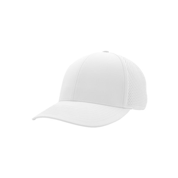 Top Headwear Mens Performance Hats Water Repellent Moisture Wicking Cap, White