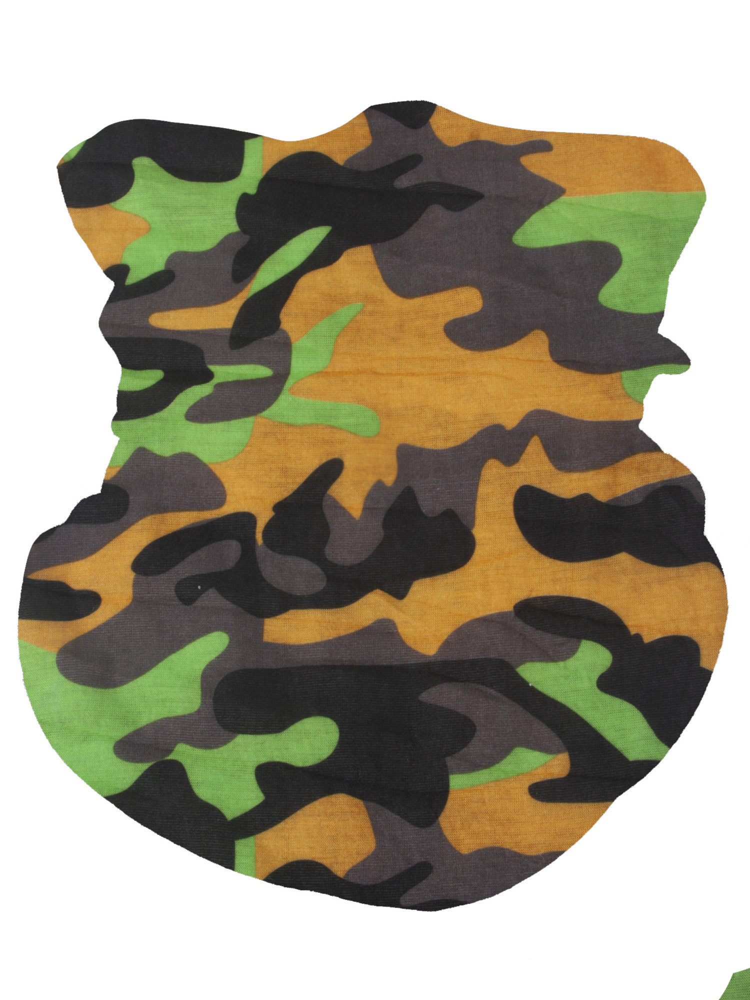 Top Headwear Multifunctional Face Covering Neck Gaiter Scarf - Foliage Camo - image 1 of 2