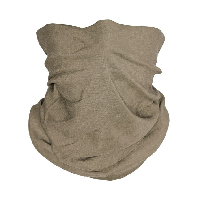 Top Headwear Multifunctional Face Covering Neck Gaiter Scarf - Khaki