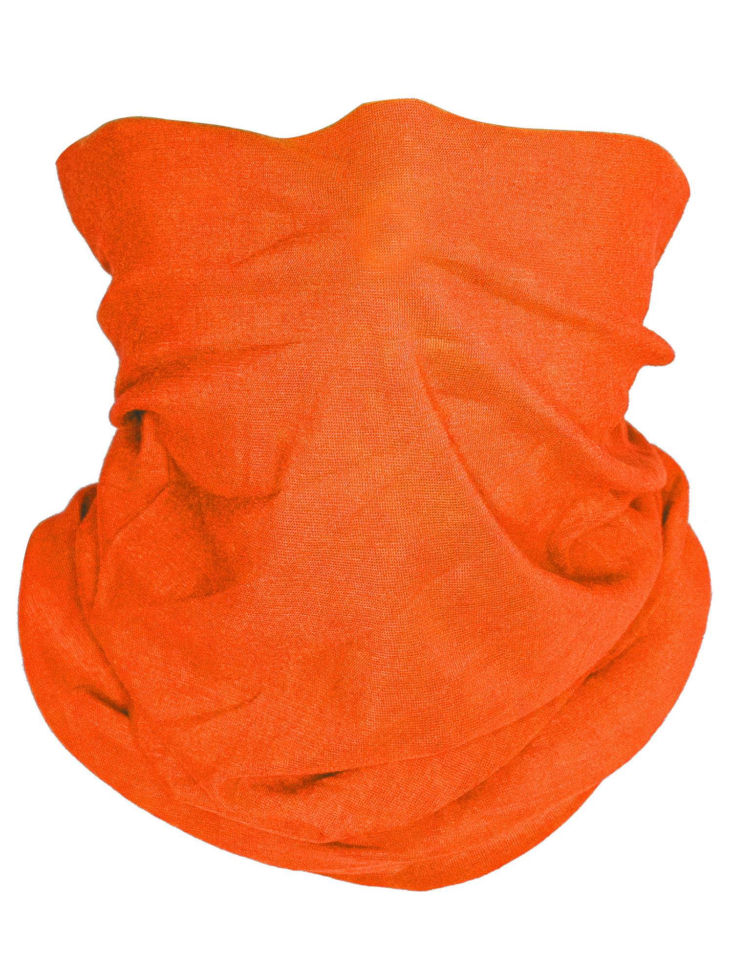 Top Headwear Multifunctional Face Covering Neck Gaiter Scarf - Neon Orange - image 1 of 2