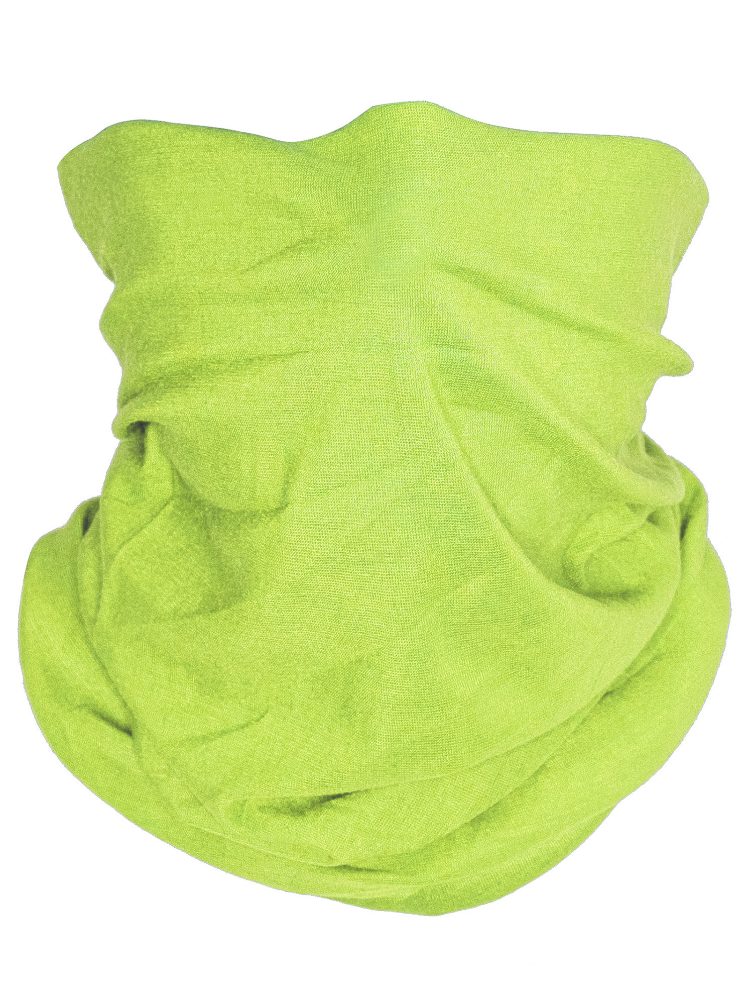 Top Headwear Multifunctional Face Covering Neck Gaiter Scarf - Neon Yellow - image 1 of 2