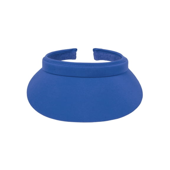 Top Headwear Nylon Clip-On Visor, Royal