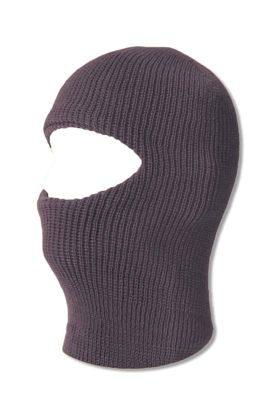 Top Headwear One 1 Hole Ski Mask - Charcoal